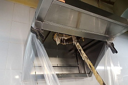 Очистка воздуховодов от жировых отложений